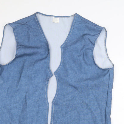 Womens UK Size One Size Preworn Blue Jacket