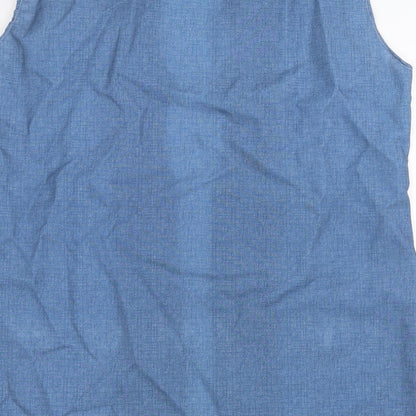 Womens UK Size One Size Preworn Blue Jacket