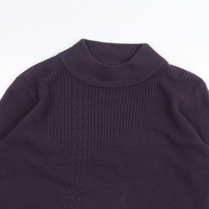 Womens UK Size S Klass Purple Pullover Jumper