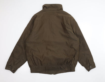 Mens UK Size L EWM Brown Pea Coat