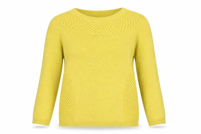 Stack shop Womens Yellow   Pullover Jumper Size M