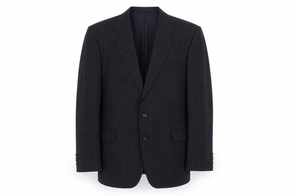 Mens UK Size 42 Preworn Regular Black Suit Jacket