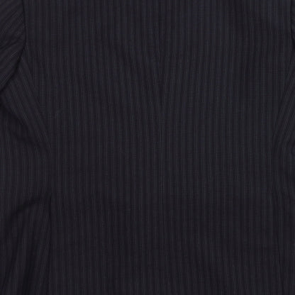 Mens UK Size 42 Preworn Regular Black Suit Jacket