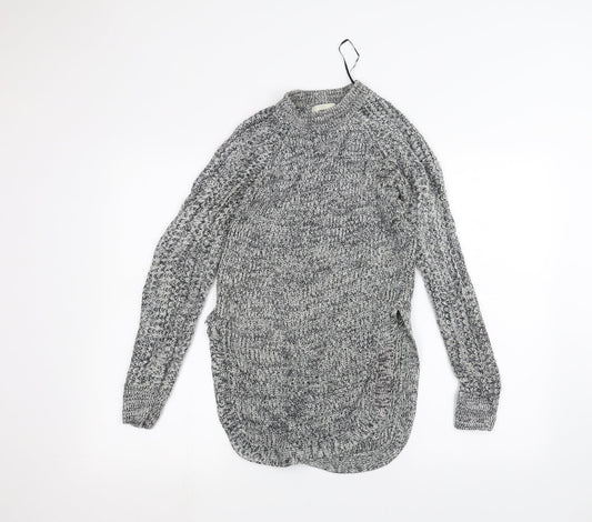 Papaya Womens Grey   Pullover Jumper Size S