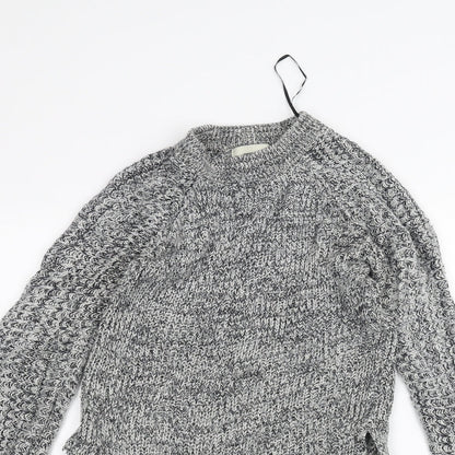 Papaya Womens Grey   Pullover Jumper Size S