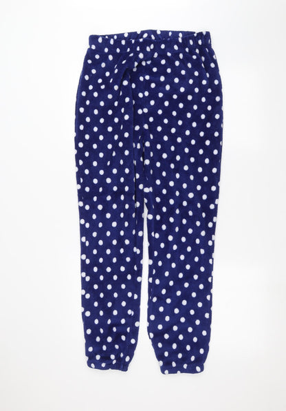 Womens UK Size 12 Preworn Regular Fit  Blue Trousers