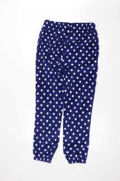 Womens UK Size 12 Preworn Regular Fit  Blue Trousers