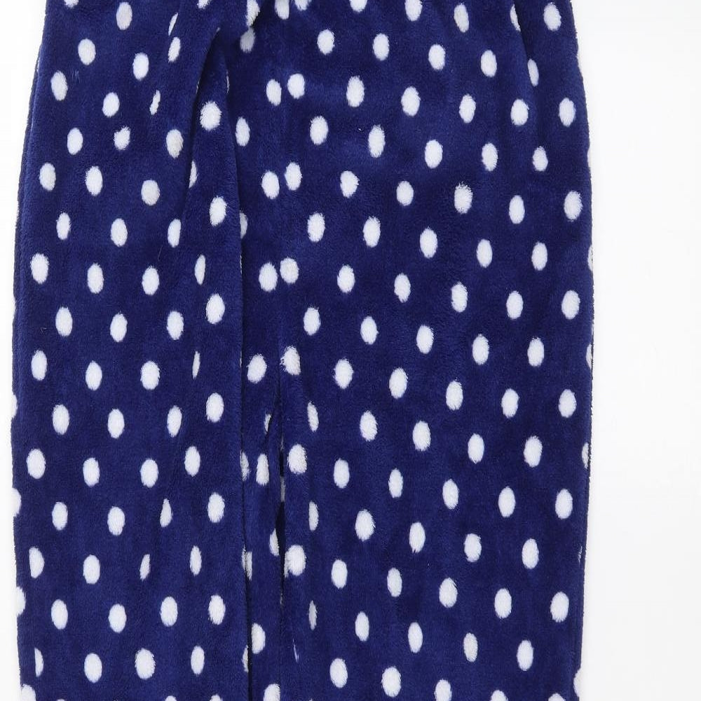 Womens UK Size 12 Preworn Regular Fit  Blue Trousers