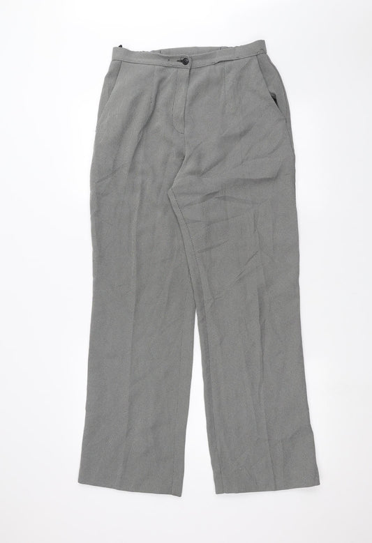 Womens UK Size 12 Marks and Spencer Regular Fit  Black Trousers