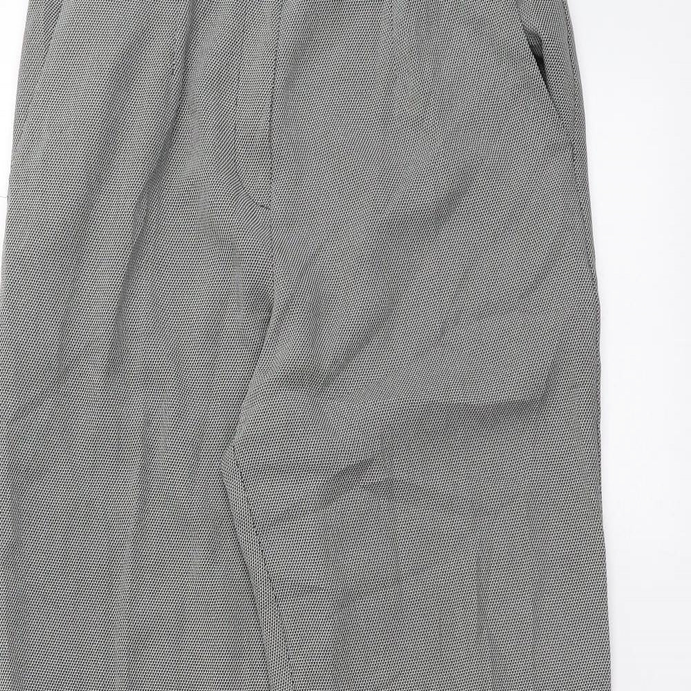 Womens UK Size 12 Marks and Spencer Regular Fit  Black Trousers
