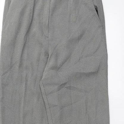 Womens UK Size 12 Marks and Spencer Regular Fit  Black Trousers