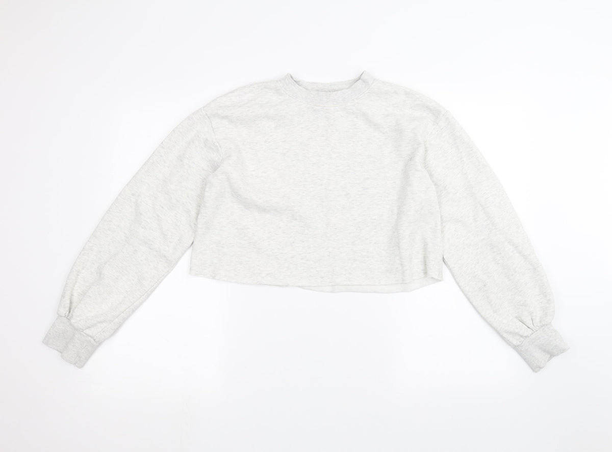 Womens UK Size S H&M White Pullover Jumper