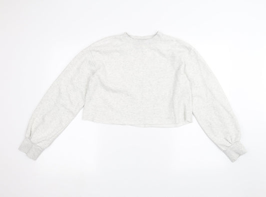 Womens UK Size S H&M White Pullover Jumper
