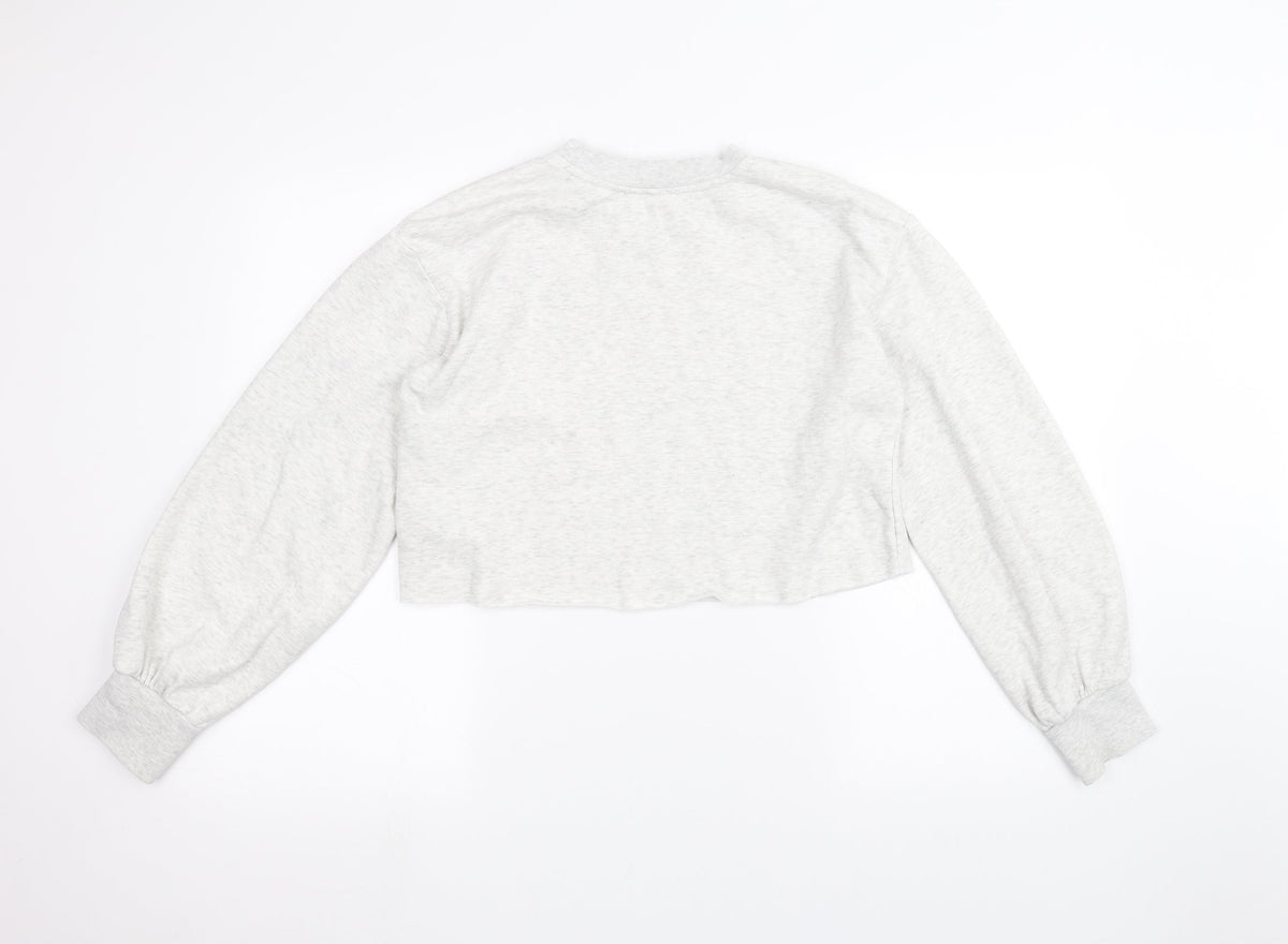 Womens UK Size S H&M White Pullover Jumper