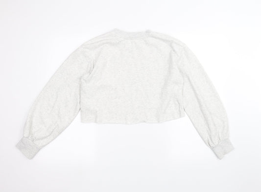 Womens UK Size S H&M White Pullover Jumper