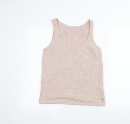 F&F Womens Beige   Basic Tank Size S