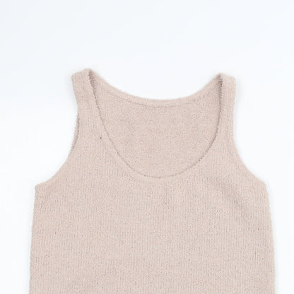 F&F Womens Beige   Basic Tank Size S