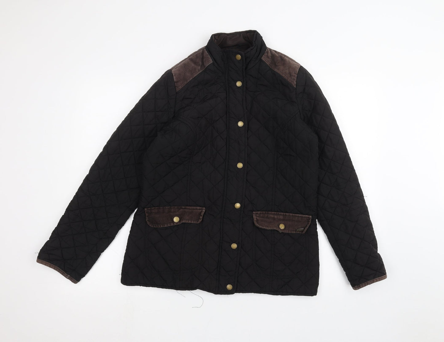 Papaya Womens Black   Pea Coat Coat Size 10