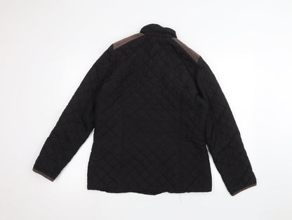 Papaya Womens Black   Pea Coat Coat Size 10