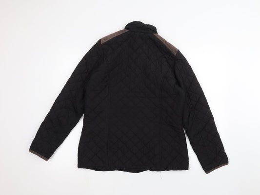 Papaya Womens Black   Pea Coat Coat Size 10