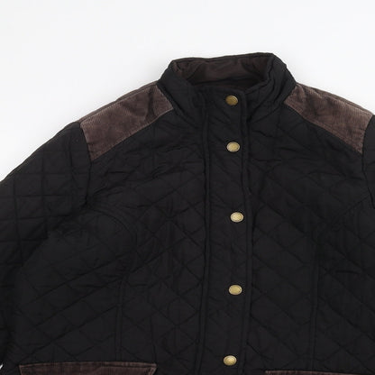 Papaya Womens Black   Pea Coat Coat Size 10