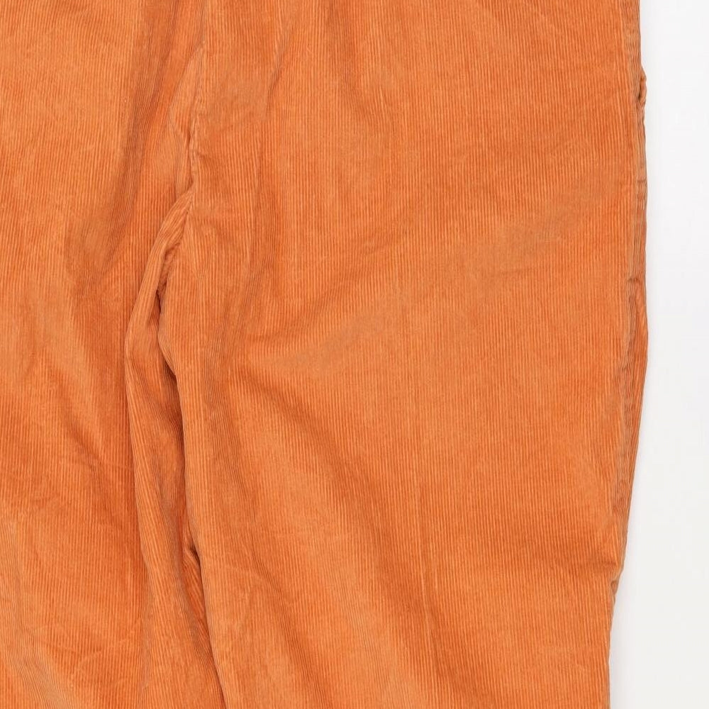 Womens UK Size 40 in Preworn Regular Fit  Orange Trousers