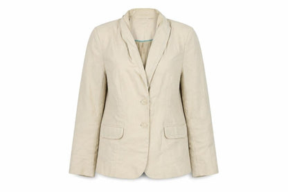 Womens UK Size 16 BM Beige Jacket