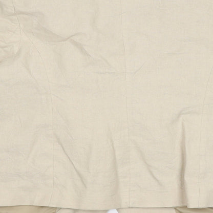 BM Womens Beige   Jacket  Size 16