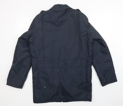 Mens UK Size S skyways Blue Rain Coat