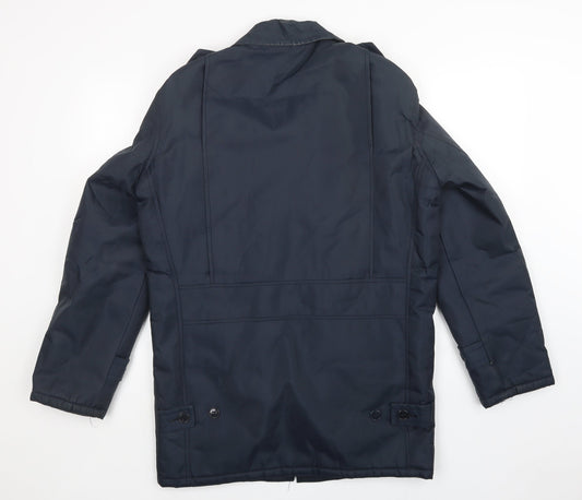 Mens UK Size S skyways Blue Rain Coat