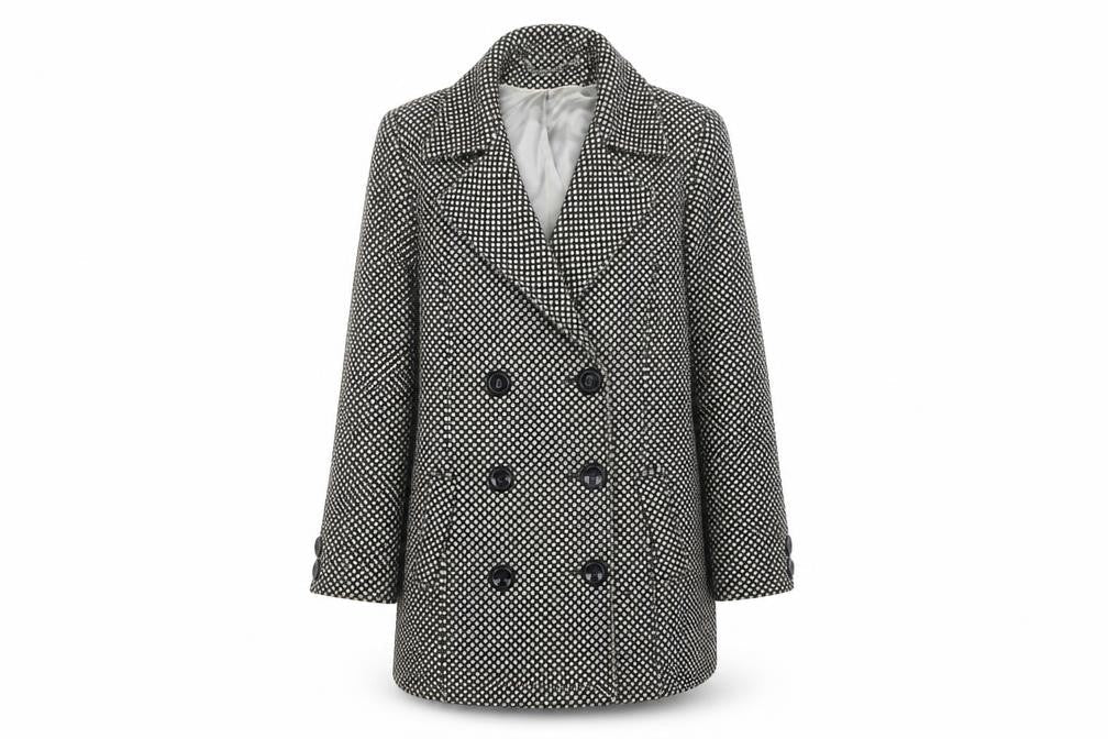 Womens UK Size 14 Berkertex Multicoloured Overcoat