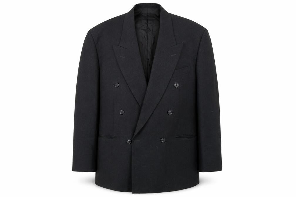 Mens UK Size  Preworn Regular Black Suit Jacket