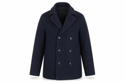 Womens UK Size S ASOS Blue Overcoat