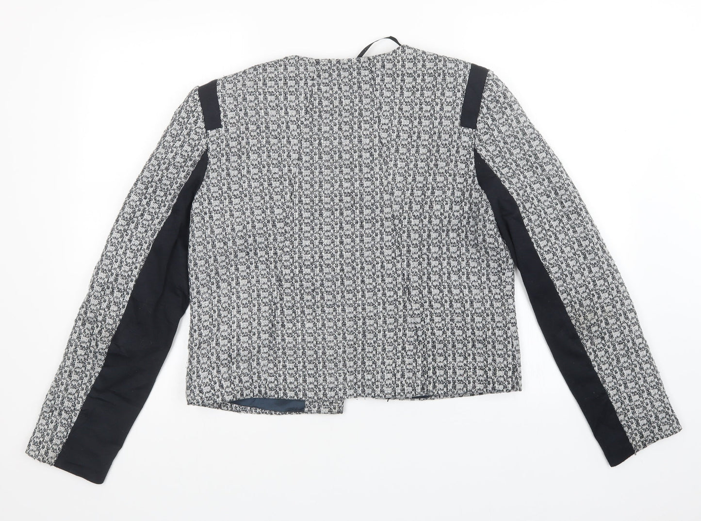 Womens UK Size 14 Dorothy Perkins Grey Shrug Jumper