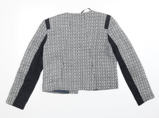 Womens UK Size 14 Dorothy Perkins Grey Shrug Jumper