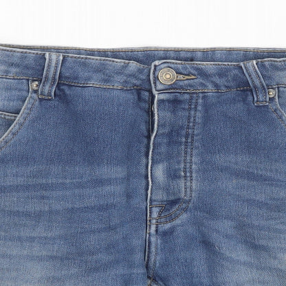 Womens UK Size S Preworn Regular Fit Cut-Off Shorts