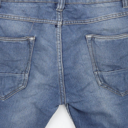 Womens UK Size S Preworn Regular Fit Cut-Off Shorts