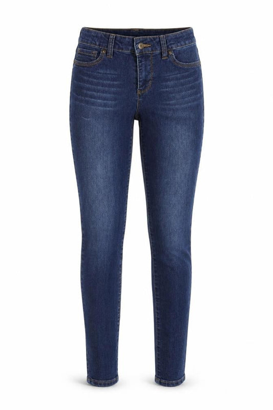 Blue Spice Womens Blue   Skinny Jeans Size M L31 in