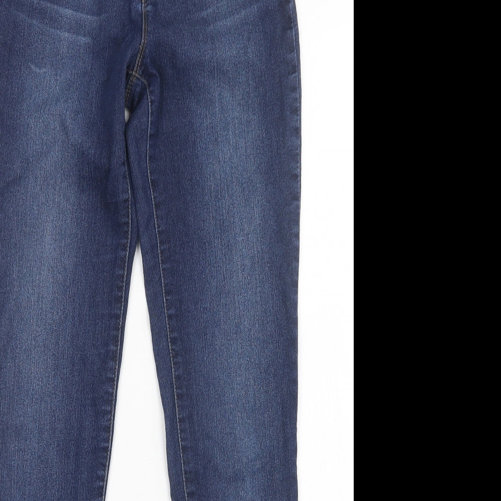 Blue Spice Womens Blue   Skinny Jeans Size M L31 in