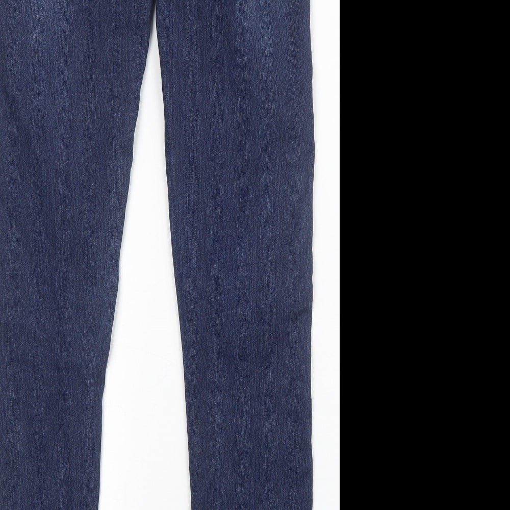 Blue Spice Womens Blue   Skinny Jeans Size M L31 in