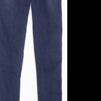 Blue Spice Womens Blue   Skinny Jeans Size M L31 in