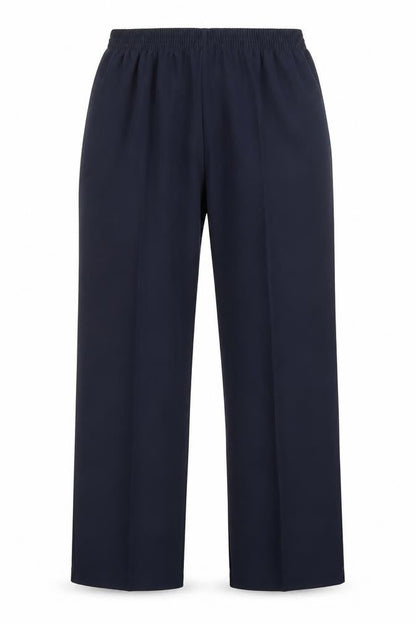 Womens UK Size 14 Preworn Regular Fit  Blue Trousers