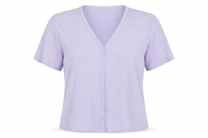 Bonmarché Womens Purple Cardigan Jumper Size L