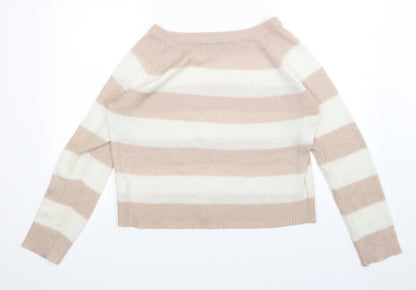 Womens UK Size 16 Internacionale Multicoloured Pullover Jumper