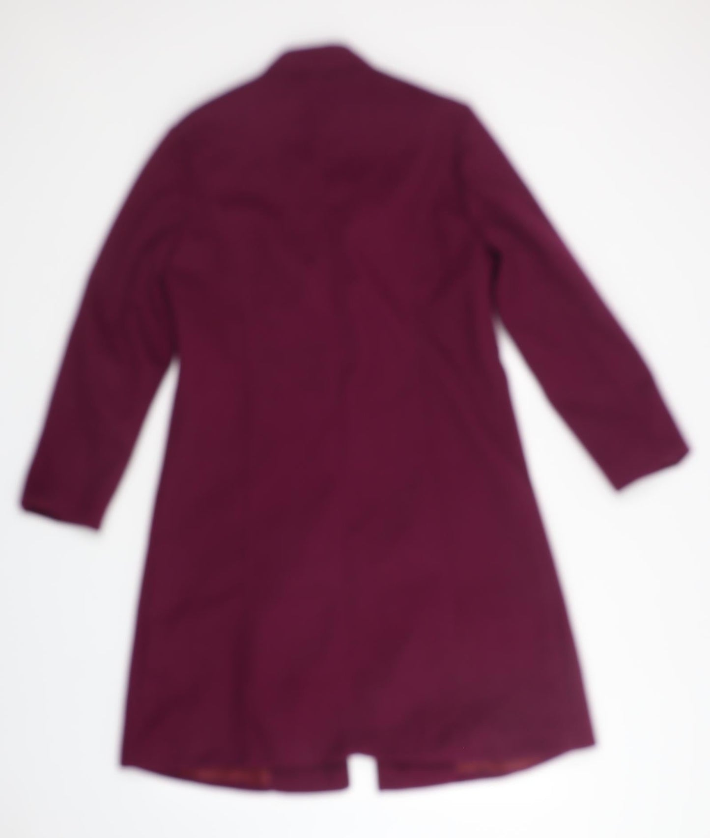 Preworn Womens Purple   Overcoat Coat