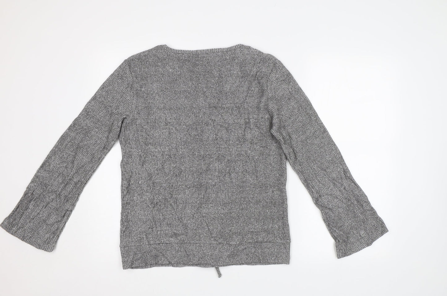 Jeff&Co Womens Grey   Pullover Sweatshirt Size 8