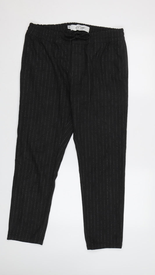 Mens UK Size 32 Topman Regular Fit  Grey Trousers