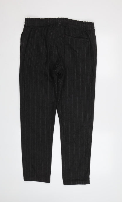 Mens UK Size 32 Topman Regular Fit  Grey Trousers