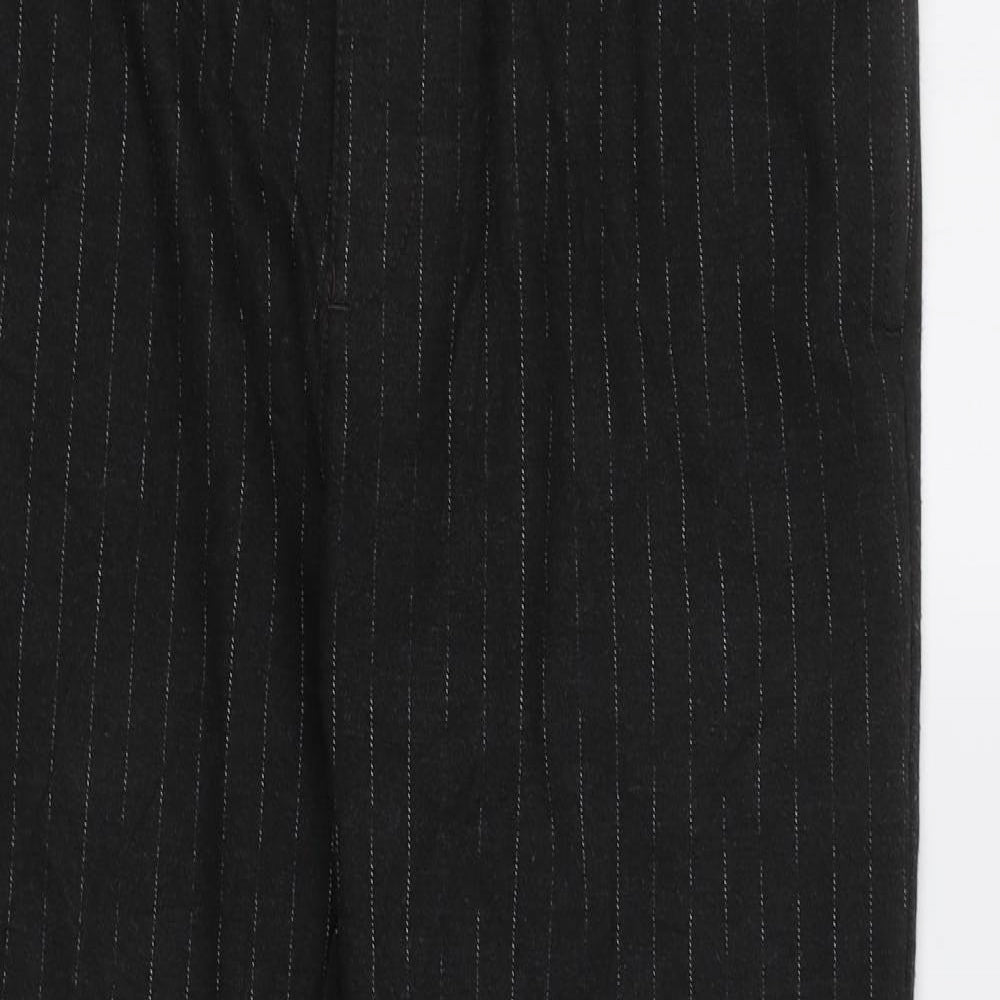 Mens UK Size 32 Topman Regular Fit  Grey Trousers