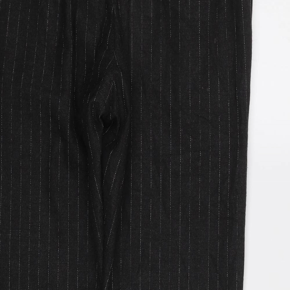 Mens UK Size 32 Topman Regular Fit  Grey Trousers